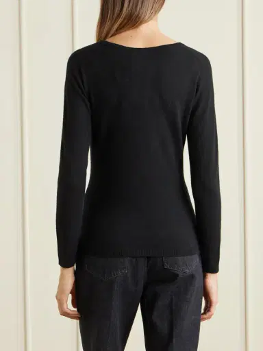 The Row Nezana Cashmere Sweater | Thumbnail 4 The Row Nezana Cashmere Sweater | Thumbnail 4