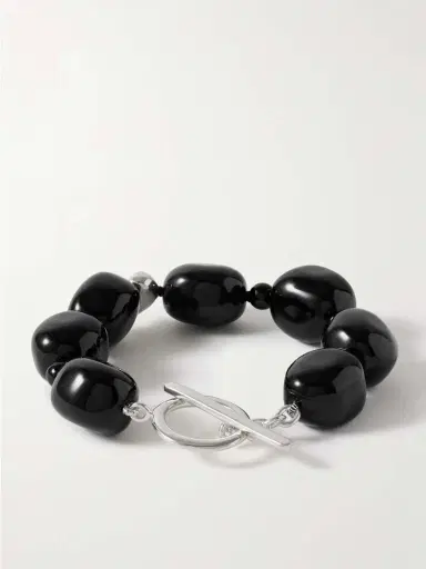 AGMES Dara Sterling Silver Onyx Bracelet | Thumbnail 3 AGMES Dara Sterling Silver Onyx Bracelet | Thumbnail 3