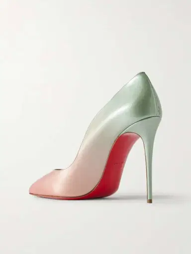 Christian Louboutin Hot Chick 100 Dégradé Patent-leather Pumps | Thumbnail 3 Christian Louboutin Hot Chick 100 Dégradé Patent-leather Pumps | Thumbnail 3