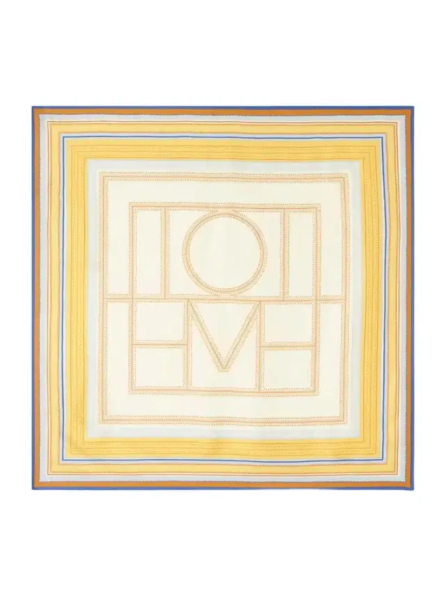 Printed Silk-twill Scarf