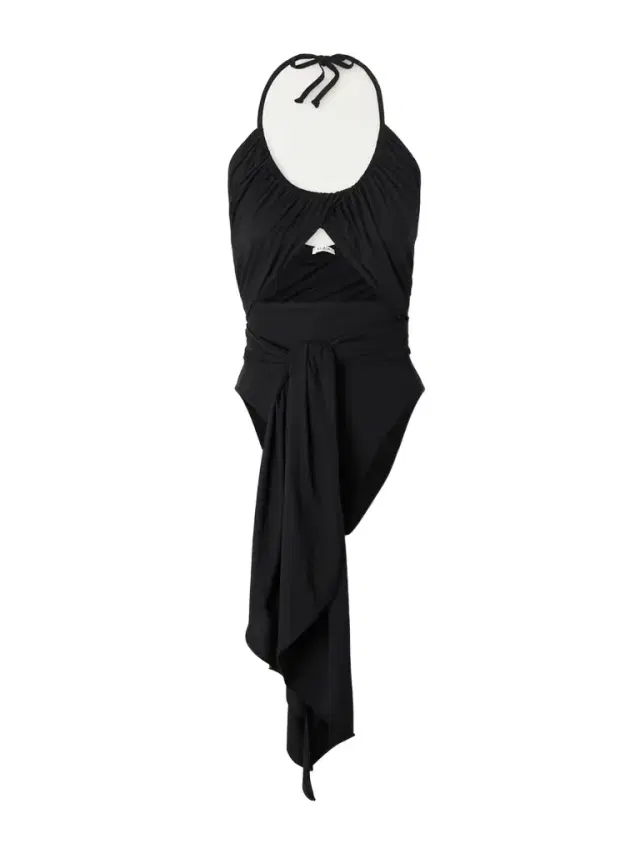 Halterneck Draped Swimsuit Halterneck Draped Swimsuit