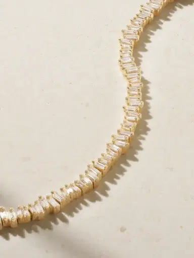 Suzanne Kalan 18-karat Gold Diamond Tennis Bracelet | Thumbnail 4 Suzanne Kalan 18-karat Gold Diamond Tennis Bracelet | Thumbnail 4