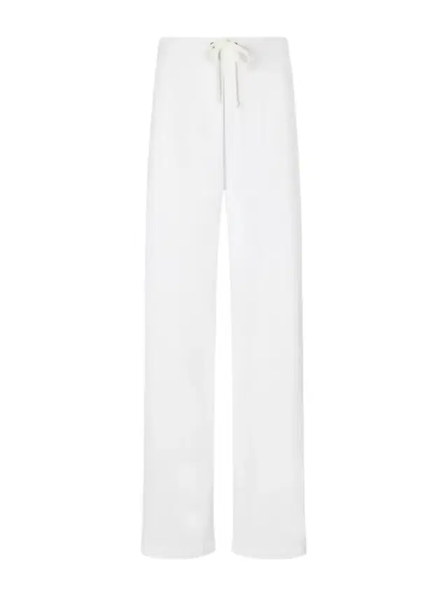 Cotton-terry Wide-leg Track Pants