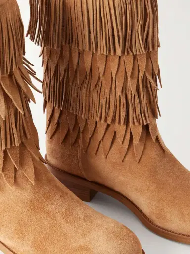 Aquazzura Maverick 35 Fringed Suede Boots | Thumbnail 5