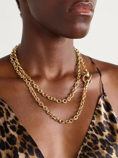David Yurman Dy Mercer® 18-karat Gold Diamond Necklace | Thumbnail 2 David Yurman Dy Mercer® 18-karat Gold Diamond Necklace | Thumbnail 2