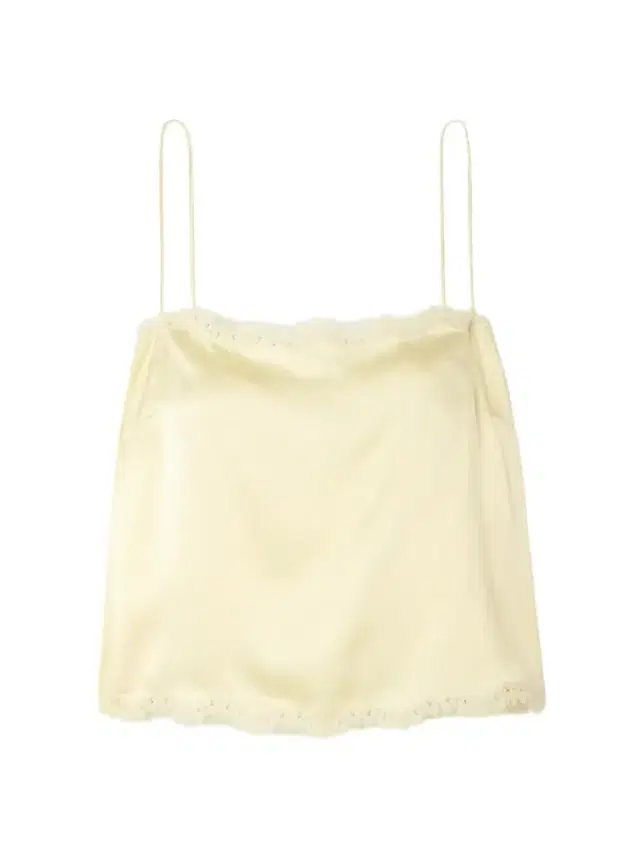 Loure Lace-trimmed Silk-satin Top Loure Lace-trimmed Silk-satin Top