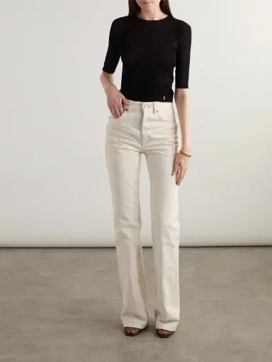 Saint Laurent Embellished Knitted Top | Thumbnail 2 Saint Laurent Embellished Knitted Top | Thumbnail 2