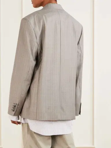 Acne Studios Julago Mels Pinstriped Wool Blazer | Thumbnail 4 Acne Studios Julago Mels Pinstriped Wool Blazer | Thumbnail 4