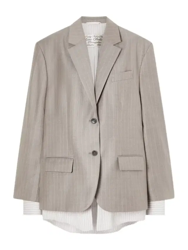 Acne Studios Julago Mels Pinstripe Wool Blazer