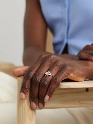 Melissa Joy Manning Cityscape 14-karat Recycled Gold, Aquamarine And Diamond Ring | Thumbnail 2