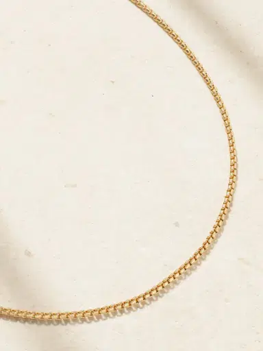 David Yurman Hollow Box Chain 18-karat Gold Necklace | Thumbnail 4 David Yurman Hollow Box Chain 18-karat Gold Necklace | Thumbnail 4