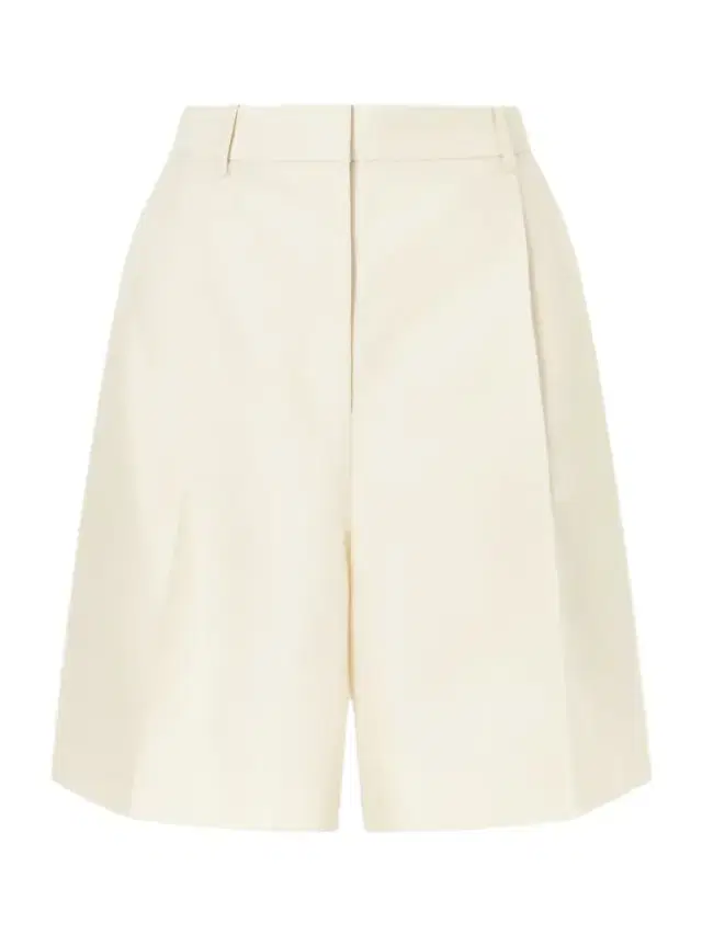Auggie Pleated Wool And Silk-blend Shorts