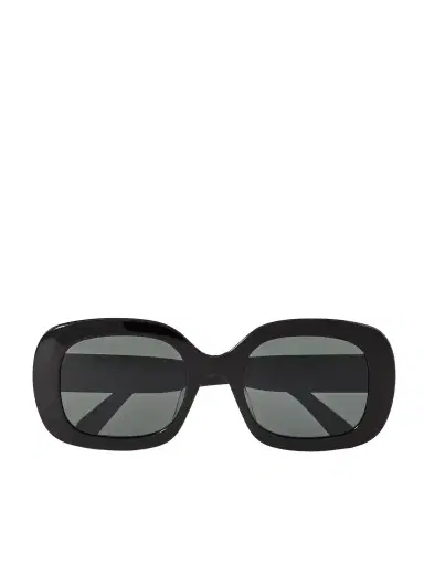 CELINE Eyewear Triomphe Oval-frame Acetate Sunglasses | Thumbnail 1