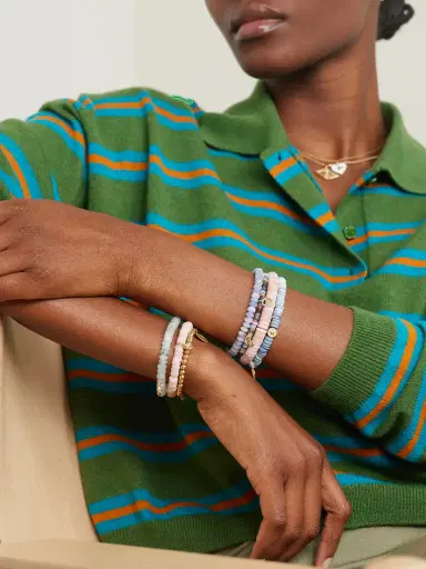 Sydney Evan Starfish Clam 14-karat Gold, Opal And Diamond Bracelet | Thumbnail 5 Sydney Evan Starfish Clam 14-karat Gold, Opal And Diamond Bracelet | Thumbnail 5