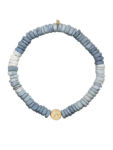 Sydney Evan Starfish Clam 14-karat Gold, Opal And Diamond Bracelet | Thumbnail 1 Sydney Evan Starfish Clam 14-karat Gold, Opal And Diamond Bracelet | Thumbnail 1