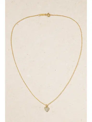 Jennifer Meyer Heart 18-karat Gold Diamond Necklace | Thumbnail 4 Jennifer Meyer Heart 18-karat Gold Diamond Necklace | Thumbnail 4