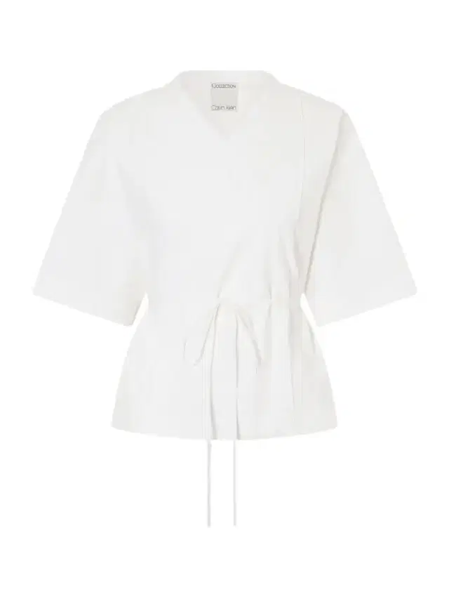 Lynn Cotton-poplin Wrap Blouse