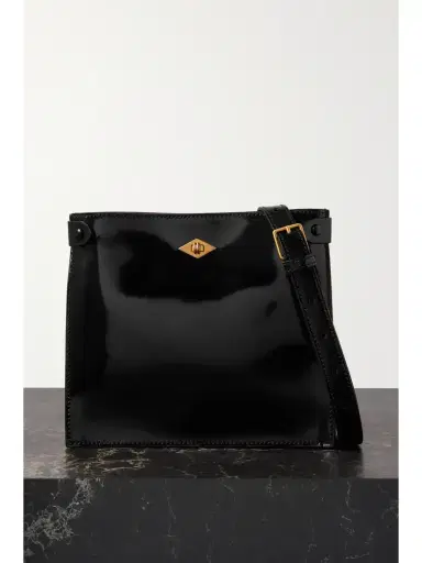 Métier Stowaway Glossed-leather Shoulder Bag | Thumbnail 1