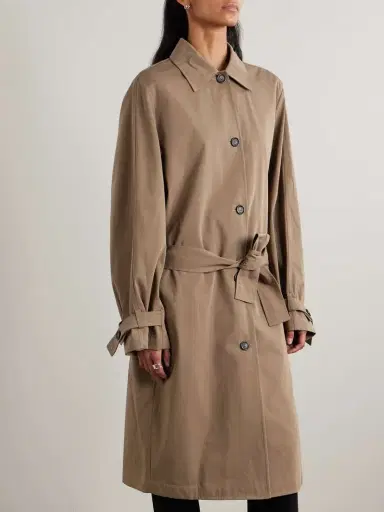 TOTEME Organic Cotton-drill Trench Coat | Thumbnail 3