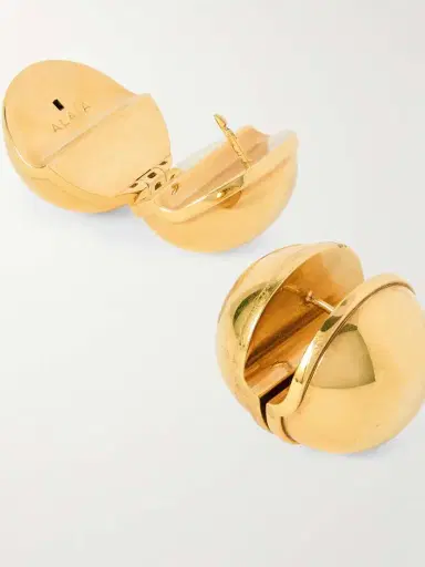 Alaïa Sphere Gold-tone Earrings | Thumbnail 3
