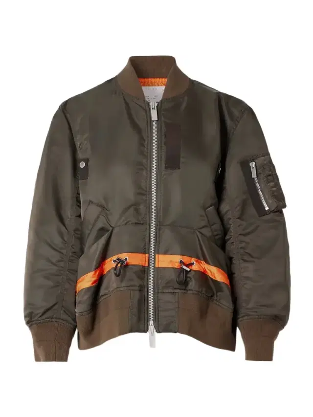 Shell Bomber Jacket