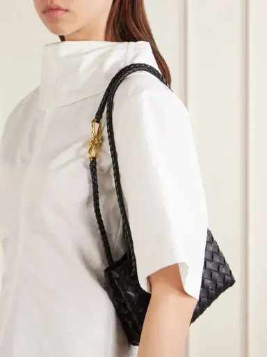 Bottega Veneta Mini Andiamo Intrecciato Leather Tote | Thumbnail 5 Bottega Veneta Mini Andiamo Intrecciato Leather Tote | Thumbnail 5