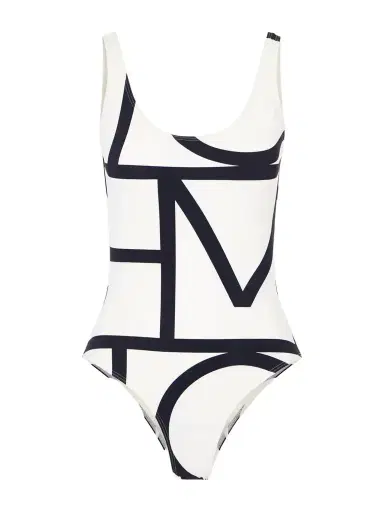 TOTEME Monogram Swimsuit | Thumbnail 1 TOTEME Monogram Swimsuit | Thumbnail 1