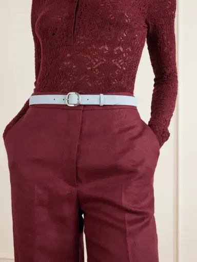 Gabriela Hearst Elster Suede Belt | Thumbnail 2 Gabriela Hearst Elster Suede Belt | Thumbnail 2