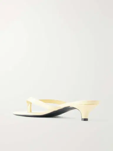 TOTEME Naplack Leather Thong Sandals | Thumbnail 3 TOTEME Naplack Leather Thong Sandals | Thumbnail 3
