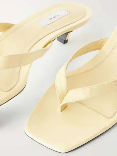 TOTEME Naplack Leather Thong Sandals | Thumbnail 5 TOTEME Naplack Leather Thong Sandals | Thumbnail 5