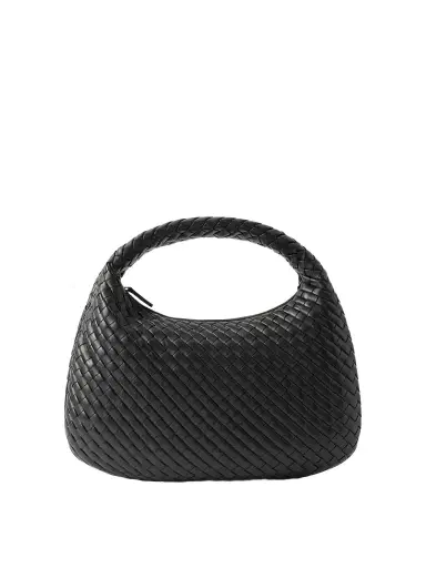 Bottega Veneta Veneta Medium Intrecciato Leather Shoulder Bag | Thumbnail 1 Bottega Veneta Veneta Medium Intrecciato Leather Shoulder Bag | Thumbnail 1