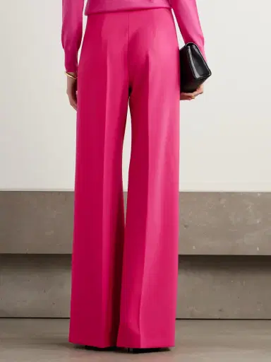 Carolina Herrera Diane Wool-blend Wide-leg Pants | Thumbnail 3 Carolina Herrera Diane Wool-blend Wide-leg Pants | Thumbnail 3