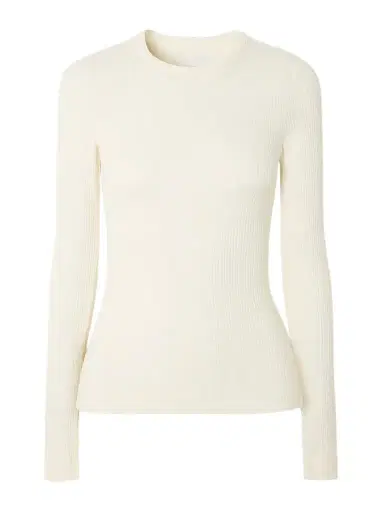 Citizens of Humanity Bina Ribbed Stretch-lyocell And Organic Cotton-blend Top | Thumbnail 1