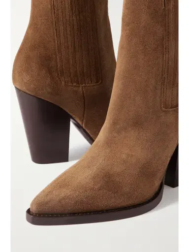 Saint Laurent Theo Suede Ankle Boots | Thumbnail 4