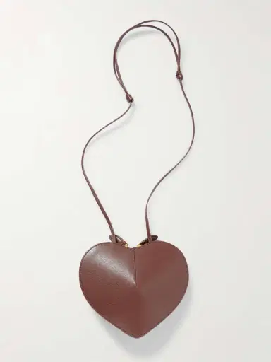 Alaïa Le Coeur Suede And Leather Shoulder Bag | Thumbnail 3