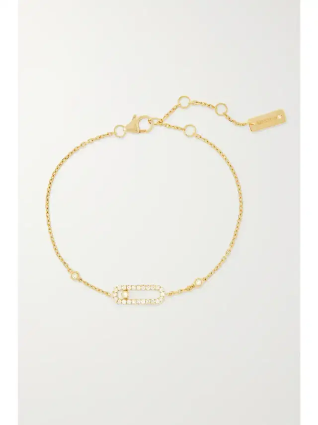 Messika Move Uno 18-karat Gold Diamond Bracelet