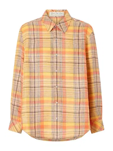 God’s True Cashmere Twilight Checked Linen Shirt | Thumbnail 1 God’s True Cashmere Twilight Checked Linen Shirt | Thumbnail 1