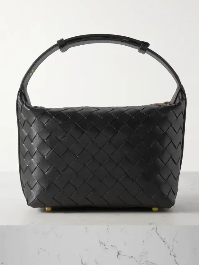 Wallace Mini Intrecciato Leather Shoulder Bag
