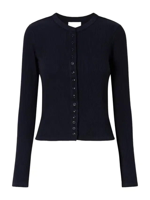 Kari Ribbed Stretch-jersey Cardigan