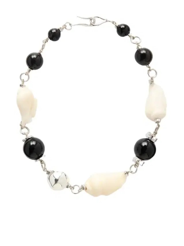 TOHUM Samsara Gold-plated, Seashell And Ceramic Necklace