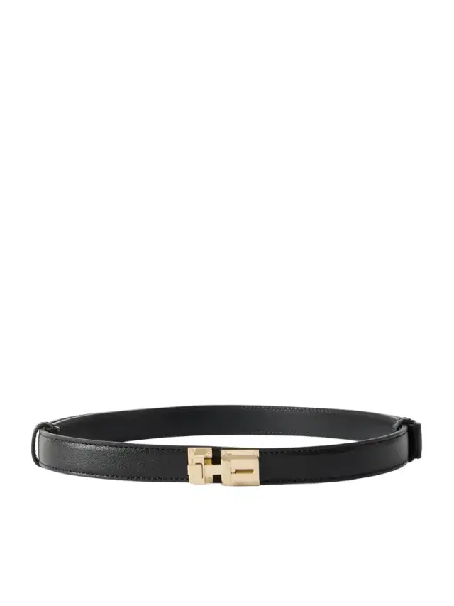 Textured-leather Belt