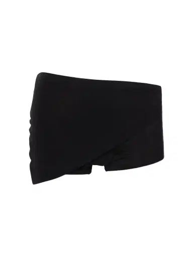 Gucci Asymmetric Gathered Jersey Shorts | Thumbnail 1 Gucci Asymmetric Gathered Jersey Shorts | Thumbnail 1