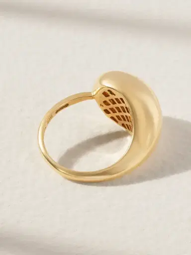 Mateo Water Droplet 14-karat Gold Diamond Ring | Thumbnail 3 Mateo Water Droplet 14-karat Gold Diamond Ring | Thumbnail 3