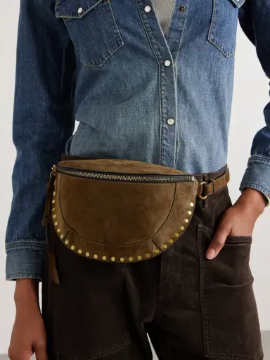 Isabel Marant Skano Studded Suede Belt Bag | Thumbnail 2 Isabel Marant Skano Studded Suede Belt Bag | Thumbnail 2
