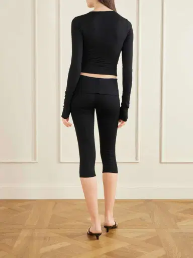 ÉTERNE Wrap Jersey T-shirt | Thumbnail 4