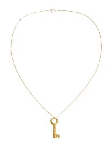 Alighieri The Key Of The Night Gold-plated Necklace | Thumbnail 1