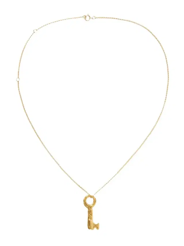 The Key Of The Night Gold-plated Necklace