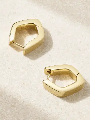 Anita Ko Georgie 18-karat Gold Hoop Earrings | Thumbnail 3