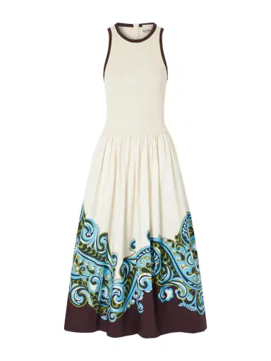 ALÉMAIS Natalia Tank Organic Cotton-poplin Midi Dress | Thumbnail 1 ALÉMAIS Natalia Tank Organic Cotton-poplin Midi Dress | Thumbnail 1