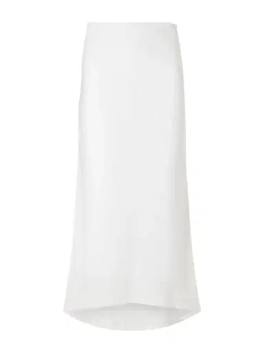 James Perse Linen-canvas Midi Skirt | Thumbnail 1 James Perse Linen-canvas Midi Skirt | Thumbnail 1